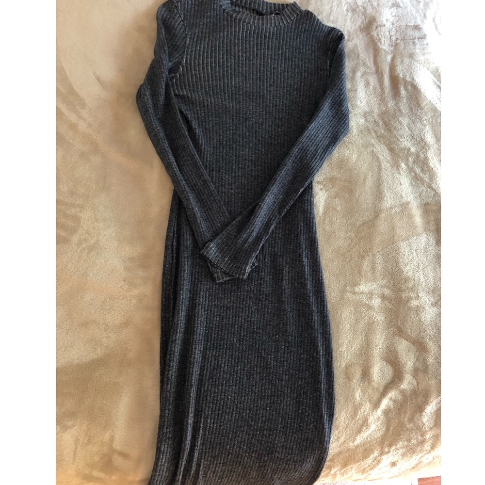 Sweater knit midi dress